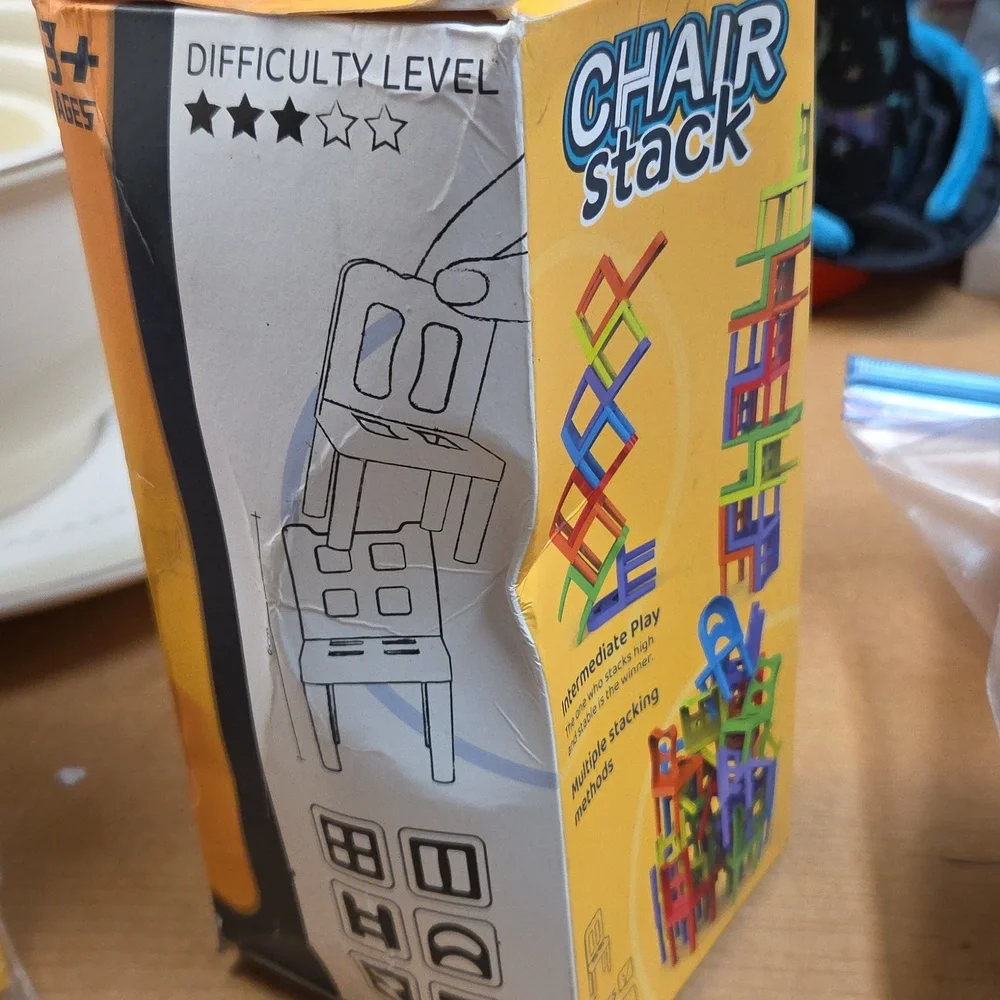 Mattel chair stack
